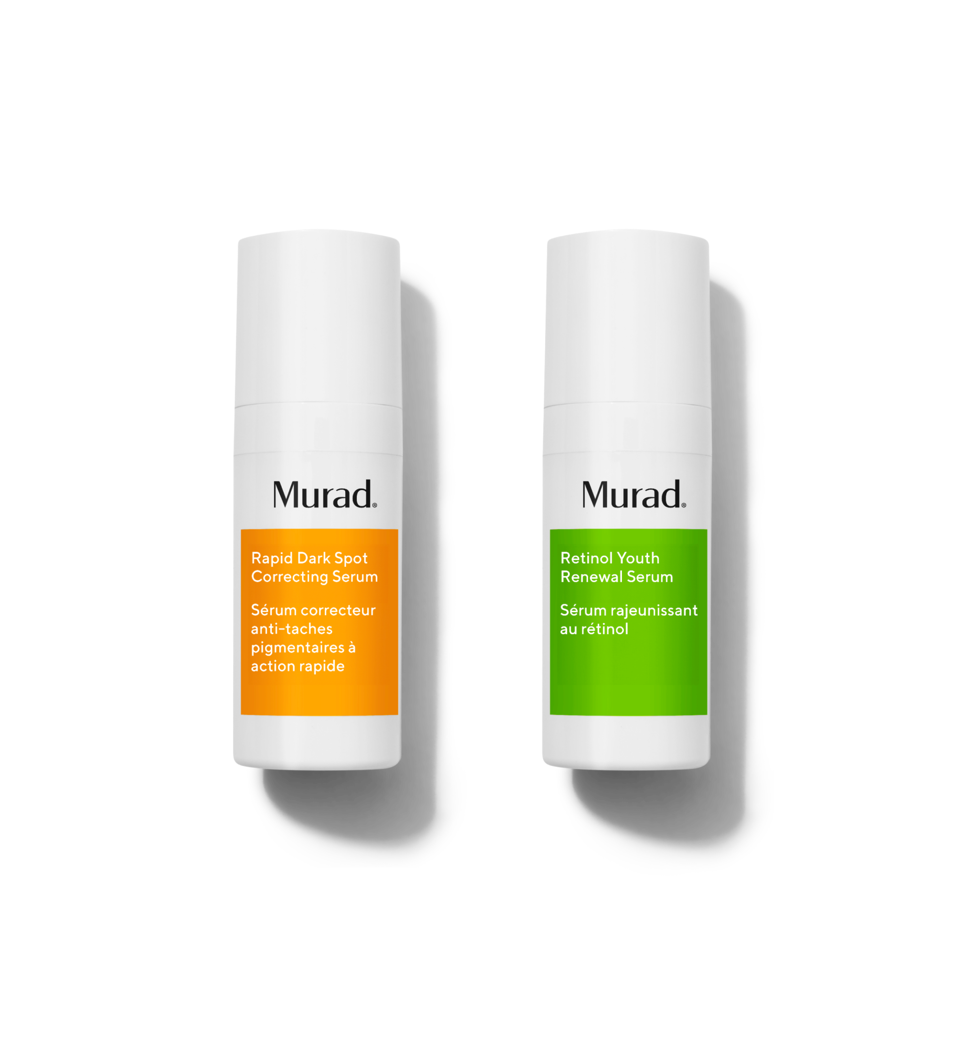 AM/PM Travel Serums with Glycolic Acid + Retinol