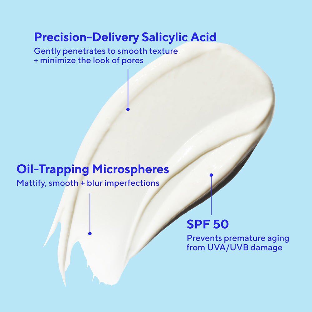 Superactive Moisturizer SPF 50: Mattifying Oil + Pore Control