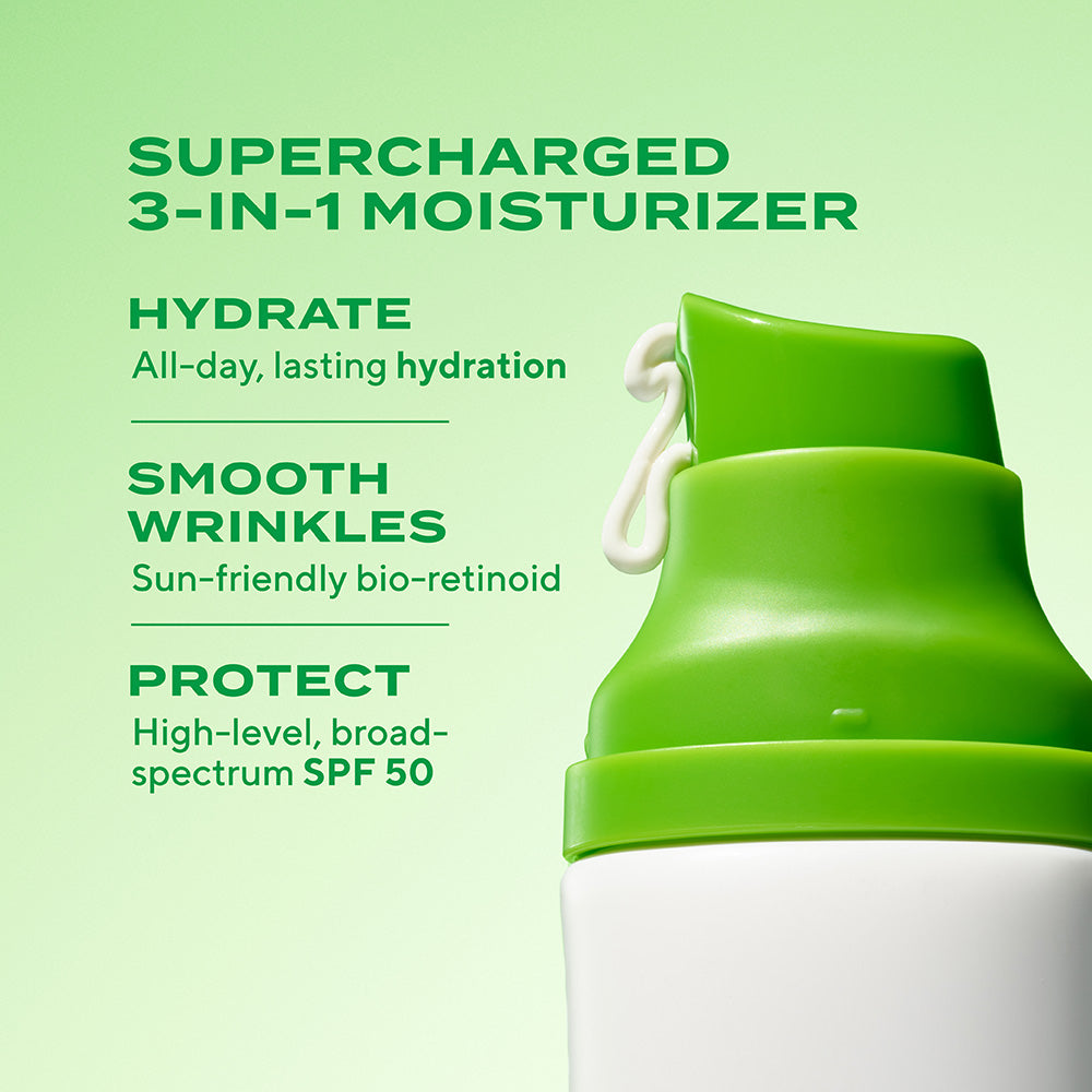 Superactive Moisturizer SPF 50: Wrinkle-Fighting